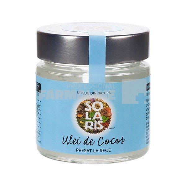 Solaris Ulei de nuca de cocos presat la rece 200 ml