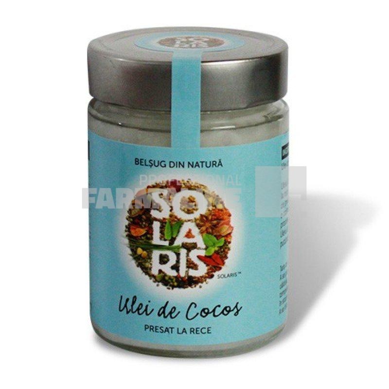 Solaris Ulei de nuca de cocos presat la rece 300 ml
