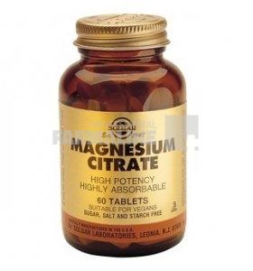 Solgar Citrat de magneziu 200 mg 60 tablete