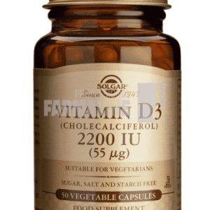 Solgar Vitamina D3 2200 U.I. 50 capsule