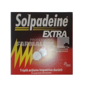 Solpadeine Extra 500mg/12.8 mg/30mg 16 comprimate efervescente