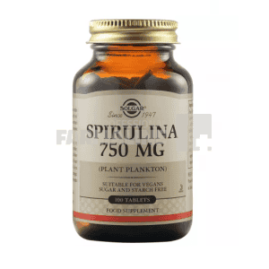 Spirulina 750 mg 80 tablete