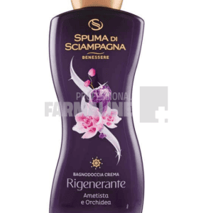 Spuma Di Sciampagna Nutriente spumant baie regenerant cu ametist si orhidee 650 ml