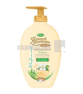 Spuma di Sciampagna Sapun lichid cu Ceai alb & Bambus 400 ml 1 Spuma di Sciampagna Sapun lichid cu Ceai alb & Bambus 400 ml