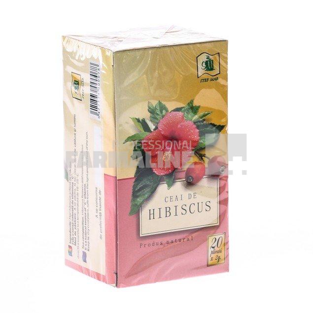 StefMar Ceai Hibiscus 20 plicuri