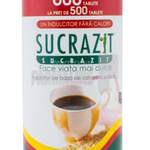 Sucrazit 500 tablete + 100 tablete Gratis