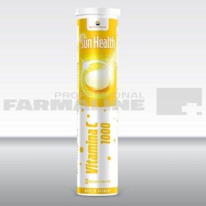 Sun Health Vitamina C 1000 mg 20 comprimate efervescente