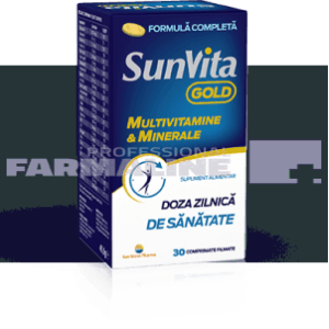 Sun Vita Gold 30 comprimate filmate