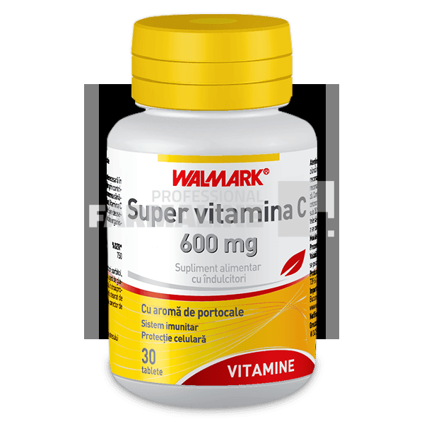 Super Vitamina C 600 mg 30 tablete