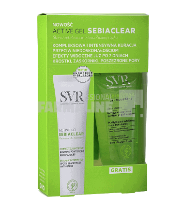 Svr Pachet Sebiaclear Active gel corrector 40 ml + Sebiaclear gel spumant 55 ml 1 Svr Pachet Sebiaclear Active gel corrector 40 ml + Sebiaclear gel spumant 55 ml