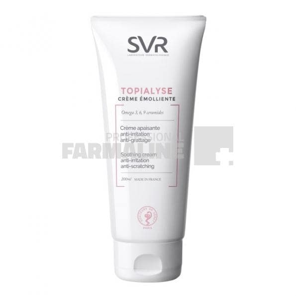 Svr Topialyse Crema emolienta cu omega 3 6 & 9 200 ml