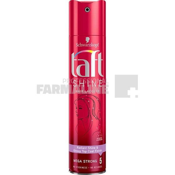 Taft Shine Mega Strong Fixativ 250 ml