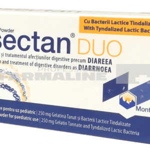 Tasectan Duo copii 250 mg 12 plicuri