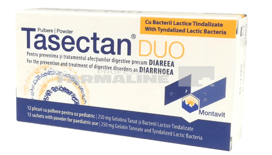 Tasectan Duo copii 250 mg 12 plicuri 1 Tasectan Duo copii 250 mg 12 plicuri