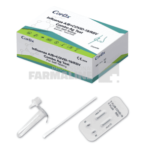 Test Rapid Combo Covid-19/RVS + Gripa A/B Cordx - Core