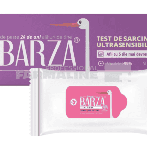 Test de sarcina barza jet stilou + servetele intime cu bicarbonat