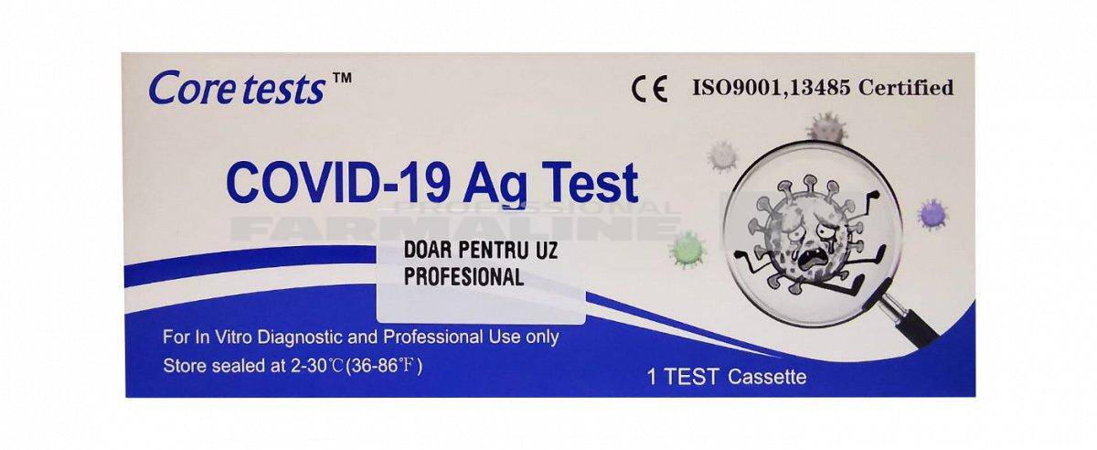 Test rapid Antigen COVID-19 (din exudat nazofaringian sau faringian) x 1 bucata 1 Test rapid Antigen COVID-19 (din exudat nazofaringian sau faringian) x 1 bucata