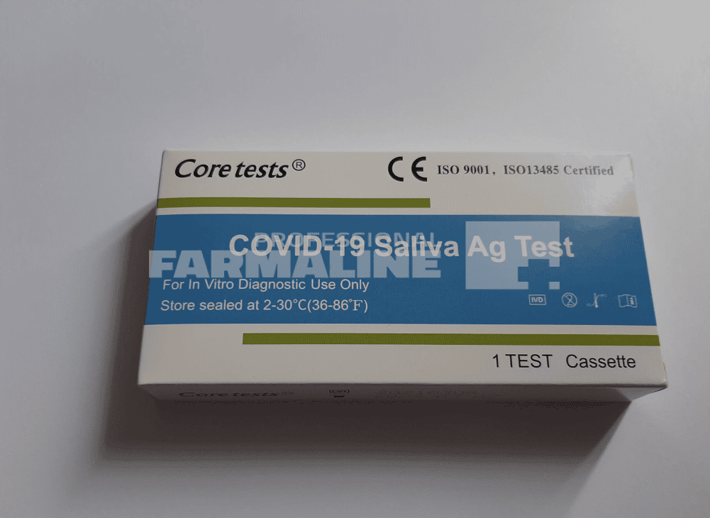 Test rapid Antigen COVID-19 ( din saliva) x 1 bucata 1 Test rapid Antigen COVID-19 ( din saliva) x 1 bucata
