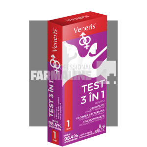 Teste Veneris 3 in 1 pentru depistarea infectiilor cu candida albicans