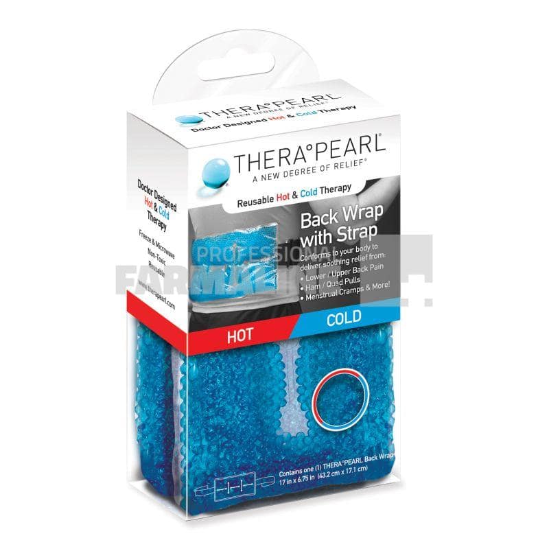 Thera Pearl Back Wrap Centura ham pentru spate compresa cald-rece 43.2cm X 17.1cm