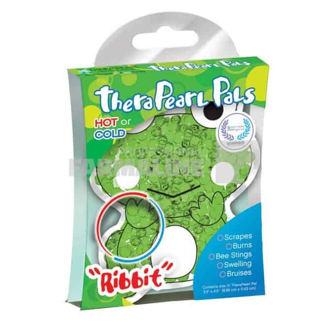 Thera Pearl Pals Kids "Ribbit" Perle cald - rece 8.89cm X 11.43cm