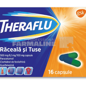 Theraflu Raceala si tuse 500 mg/6