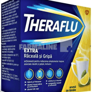 Theraflu extra raceala si gripa 10 plicuri