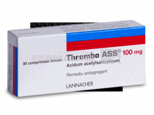 Thrombo Ass 100 mg 30 comprimate