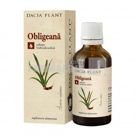 Tinctura de obligeana solutie hidroalcoolica 50 ml