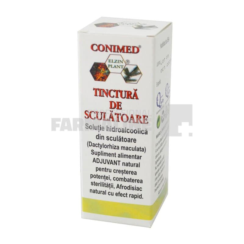 Tinctura de sculatoare solutie hidroalcoolica 50 ml
