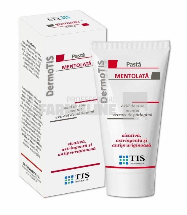 Tis Dermotis Pasta mentolata 50 ml 1 Tis Dermotis Pasta mentolata 50 ml
