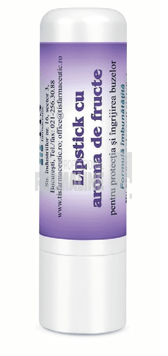 Tis Lipstick cu aroma de fructe 4 g 1 Tis Lipstick cu aroma de fructe 4 g