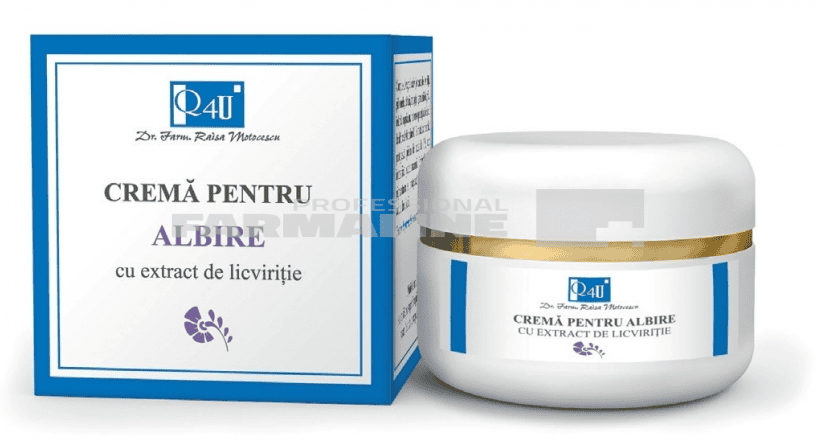 Tis Q4U Crema pentru albire SPF10 50 ml 1 Tis Q4U Crema pentru albire SPF10 50 ml