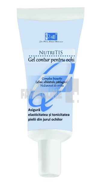 Tis Q4U NutriTis Gel contur pentru ochi 20 ml 1 Tis Q4U NutriTis Gel contur pentru ochi 20 ml