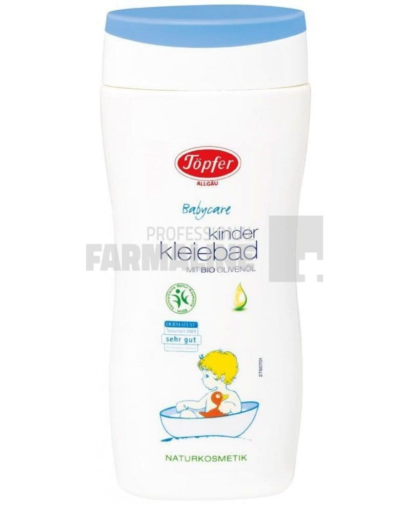 Topfer Baby Care Spuma de baie cu ulei de masline 200 ml 1 Topfer Baby Care Spuma de baie cu ulei de masline 200 ml
