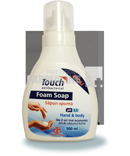Touch Classic Sapun spuma antibacteriana 500 ml 1 Touch Classic Sapun spuma antibacteriana 500 ml