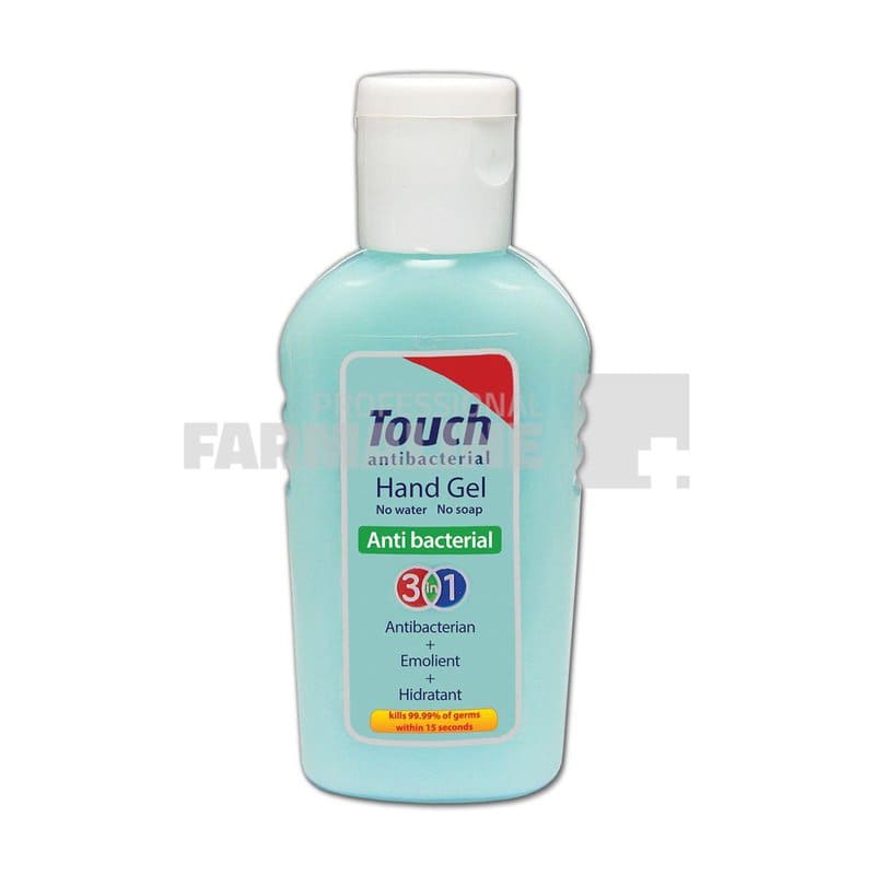 Touch Pachet Gel maini antibacterial 3 in 1 59 ml oferta 1 + 1 gratis