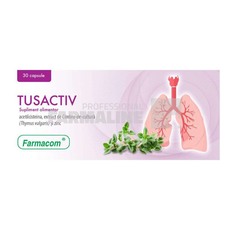 Tusactiv 30 capsule – ofertă, preț și specificații
