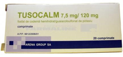 Tusocalm 20 comprimate