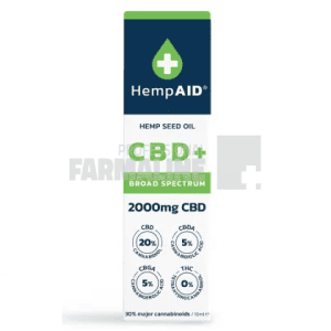 Ulei de canepa cu 2000 mg CBD