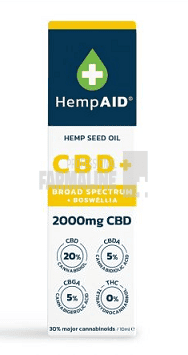 Ulei de canepa cu 2000 mg CBD