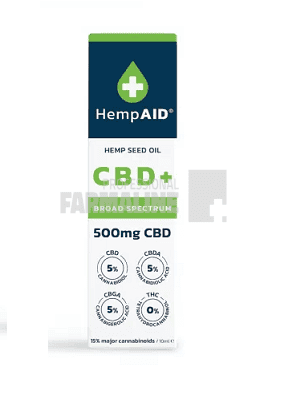 Ulei de canepa cu 500 mg CBD