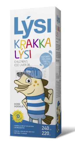 Ulei din ficat de cod pentru copii 240 ml