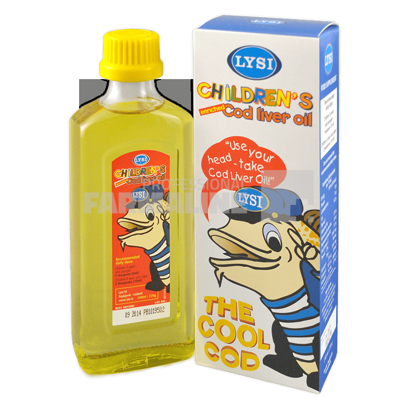 Ulei din ficat de cod pentru copii 240 ml