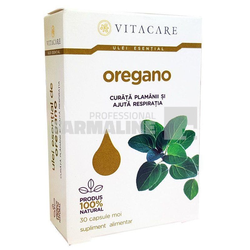 Ulei esential de oregano 30 capsule