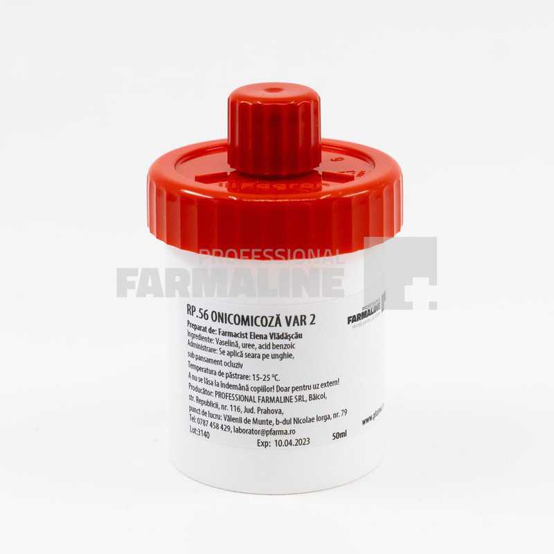 Unguent pentru onicomicoza varianta 2 50 ml