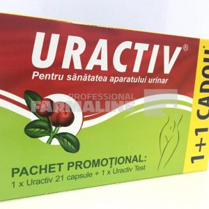 Uractiv 21 capsule + Uractiv Test Cadou