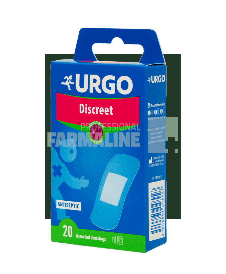 Urgo Discreet Plasturi 20 bucati 1 Urgo Discreet Plasturi 20 bucati