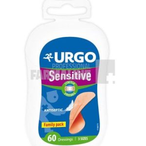 Urgo Sensitive Family Pack Plasturi 60 bucati