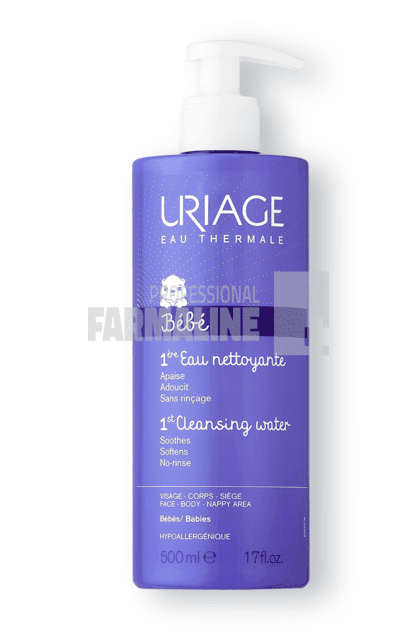 Uriage 1-ER Bebe Apa de curatare 500 ml 1 Uriage 1-ER Bebe Apa de curatare 500 ml